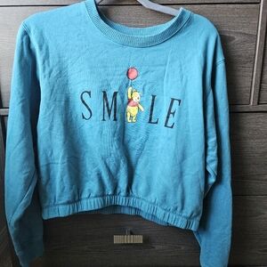 Winnie the Pooh Cropped Sweatshirt
